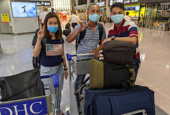 Seconded employees from Vietnam entering Japan