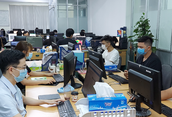 Employees in Vietnam