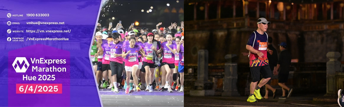 2025.4.6　ベトナム　フエ市「VnExpress Marathon Hue 2025」