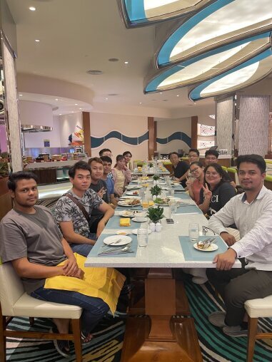 A reception for members transferred from Myanmar to Cambodia and Cambodian members